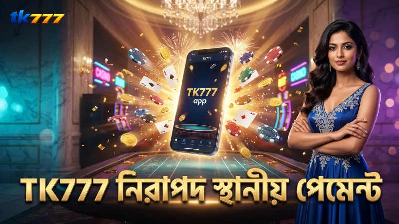 TK777 এ নিরাপদ স্থানীয় পেমেন্ট মেথড ব্যবহার করে দ্রুত জমা ও উত্তোলন