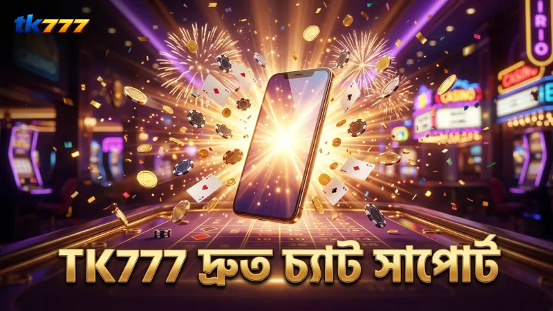 TK777 এর দ্রুত এবং নির্ভুল চ্যাট সাপোর্ট সংযোগের গতি
