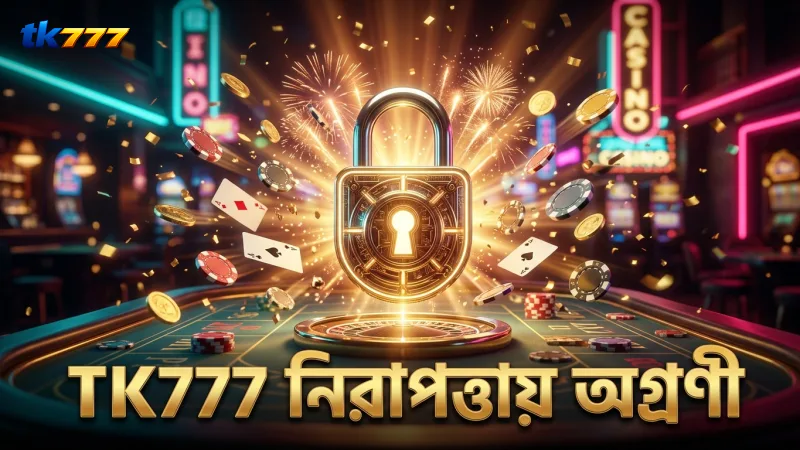 TK777 নিরাপদ বেটিং নিশ্চিত করতে উন্নত এনক্রিপশন ব্যবহার করে