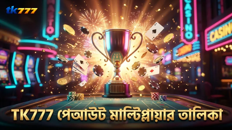 TK777 এর পেআউট মাল্টিপ্লায়ার তালিকা থেকে ঝুঁকি কমানোর কৌশল জানা যায়।