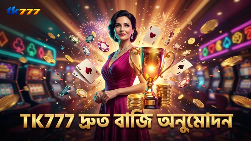 TK777-এ বাজি ধরার সময় দ্রুত অনুমোদন প্রক্রিয়া নিশ্চিত