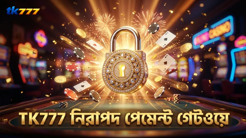 TK777-এর নিরাপদ ও লাইসেন্সকৃত পেমেন্ট গেটওয়ে ব্যবহারে আস্থা বৃদ্ধি।