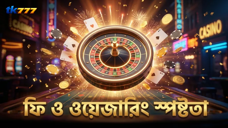 লেনদেন ফি ও ওয়েজারিং রুল বুঝে সঠিক পেমেন্ট কৌশল অবলম্বন।