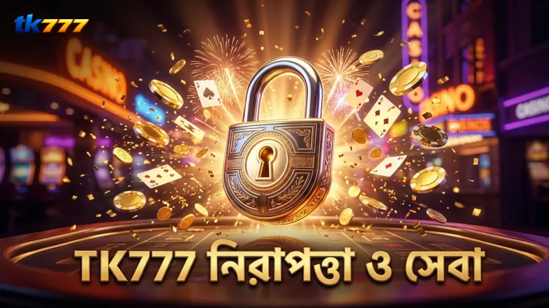 TK777 ক্যাসিনোর নিরাপত্তা ব্যবস্থা এবং গ্রাহক সেবা