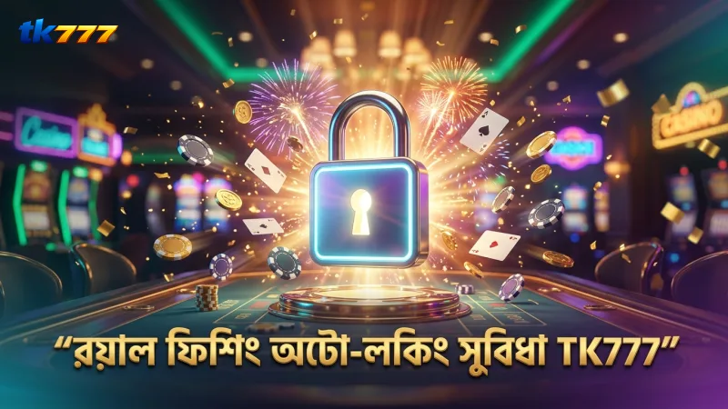 রয়াল ফিশিং এর অটো-লকিং ফিচার বুলেট অপচয় কমায়
