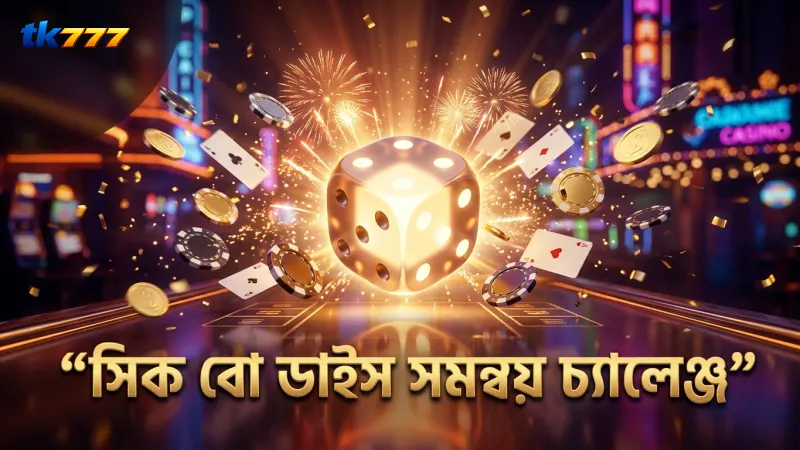 সিক বো ডাইসের সমন্বয় গেমের মূল চ্যালেঞ্জ।