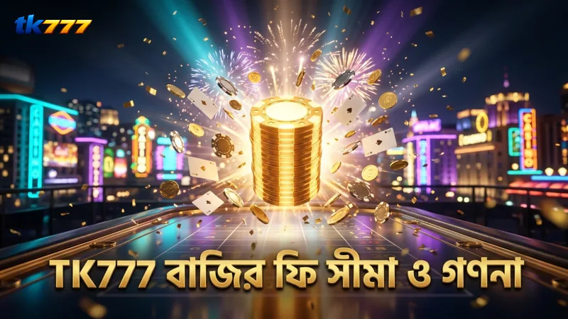 বাজির ফি ও সীমার স্পষ্ট বর্ণনা এবং ওয়েজারিং গণনা