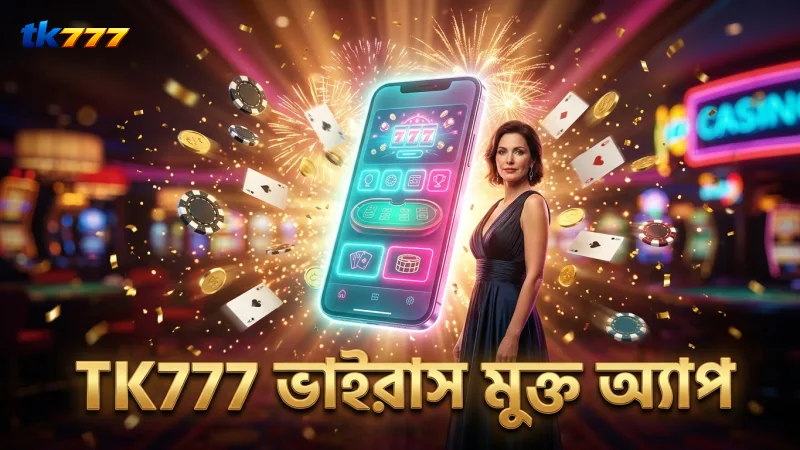 TK777 মোবাইল অ্যাপ ভাইরাস-মুক্ত এবং নিরাপদ।