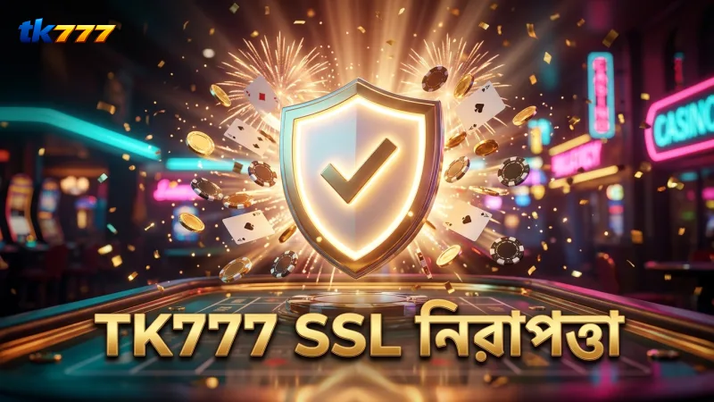 TK777 ওয়েবসাইটে SSL প্রটোকল ব্যবহার করা হয়।