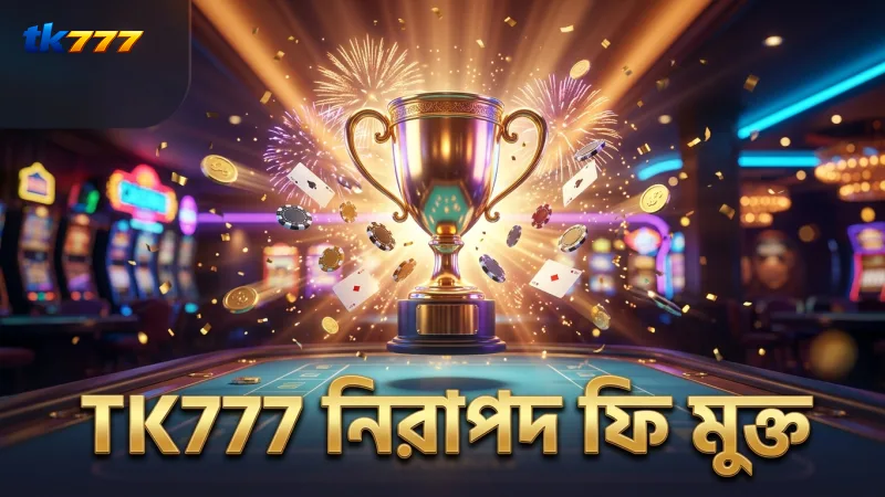 TK777 ডিপোজিটের নিরাপত্তা ও ফি মুক্ত লেনদেন নিশ্চিত।
