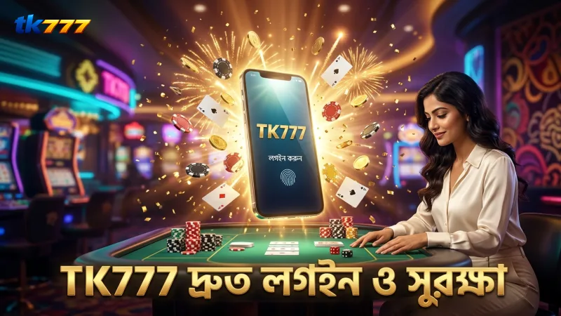 TK777 লগইন ব্যবহারকারীদের জন্য দ্রুত শর্টকাট ও নিরাপত্তা ব্যবস্থা