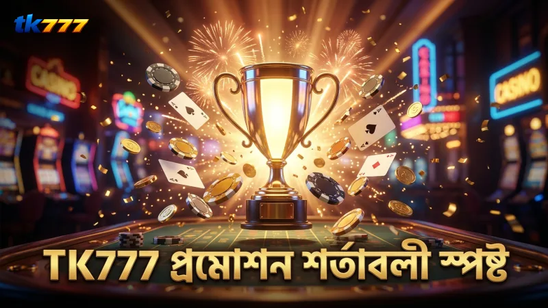 TK777 প্রমোশনের শর্তাবলী স্পষ্টভাবে বোঝা প্রয়োজন।