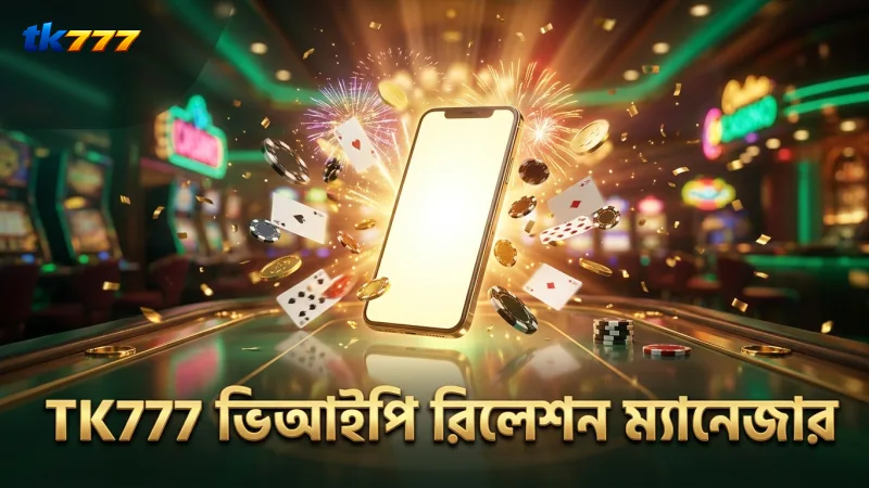 ভিআইপি লেভেল উন্নয়নে TK777 রিলেশন ম্যানেজার সাহায্য করেন