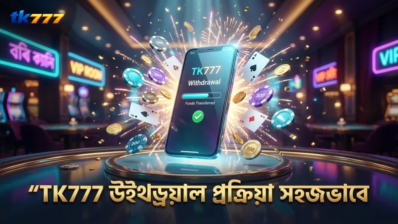 TK777 উইথড্রয়াল ধাপে ধাপে প্রক্রিয়া অনুসরণ করুন