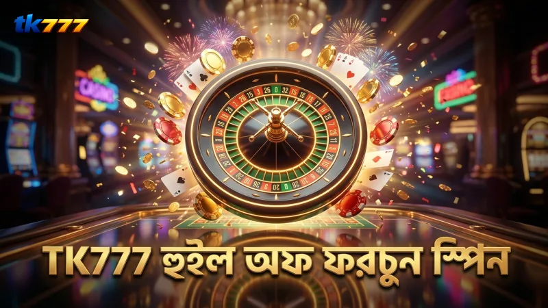 TK777 প্ল্যাটফর্মে হুইল অফ ফরচুনের স্পিনের সম্ভাবনা বিশ্লেষণ।