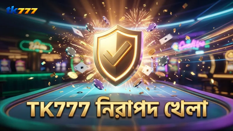 নিরাপদ ও দায়িত্বশীল খেলার জন্য TK777 এর স্বচ্ছতা ও নিরাপত্তা।