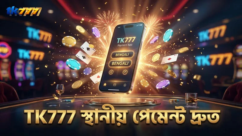 স্থানীয় পেমেন্ট অপশনগুলোর মাধ্যমে দ্রুত বেট জমা দিন TK777-এ