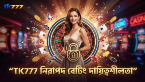 নিরাপদ লেনদেন এবং দায়িত্বশীল বেটিং নিশ্চিত করে TK777