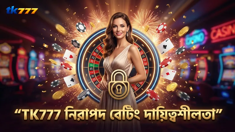 নিরাপদ লেনদেন এবং দায়িত্বশীল বেটিং নিশ্চিত করে TK777